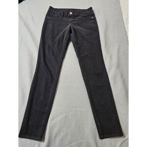 Glo black bootcut jeans size 9 juniors y2k vintage skinny Boot teen kmart